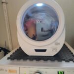 Morus Portable Compact Laundry Dryer for Apartments. 110V Electric With Stainless Steel Tub. 8 Automatic Modes. Child Lock. Fast Drying Without Installation. White photo review
