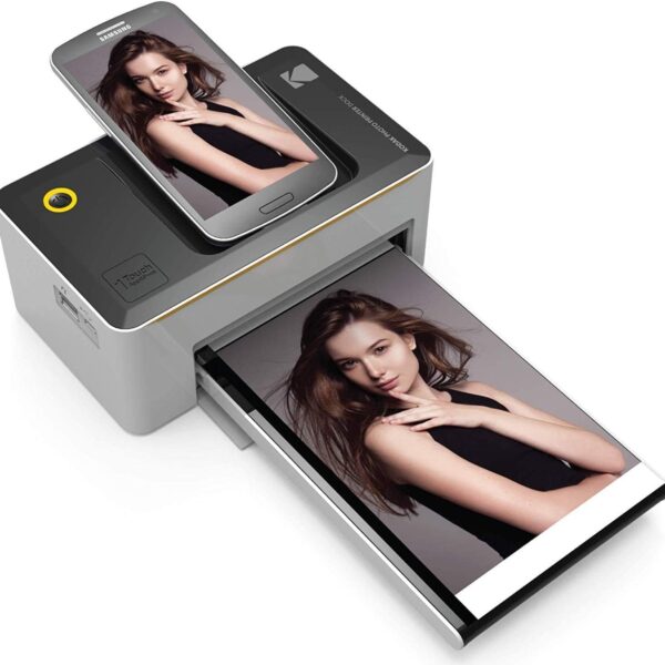 Kodak Dock & Wi-Fi Portable 4x6 Instant Photo Printer. Premium Quality Full Color Prints - Compatible w/iOS & Android Devices