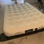 Ivation EZ-Bed (Queen) Air Mattress with Frame & Rolling Case. Self Inflatable. Blow Up Bed Auto Shut-Off. Comfortable Surface AirBed. Best for Guest. Travel. Vacation. Camping photo review