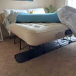 Ivation EZ-Bed (Queen) Air Mattress with Frame & Rolling Case. Self Inflatable. Blow Up Bed Auto Shut-Off. Comfortable Surface AirBed. Best for Guest. Travel. Vacation. Camping photo review